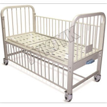 High Rail Children Bed with One Crank